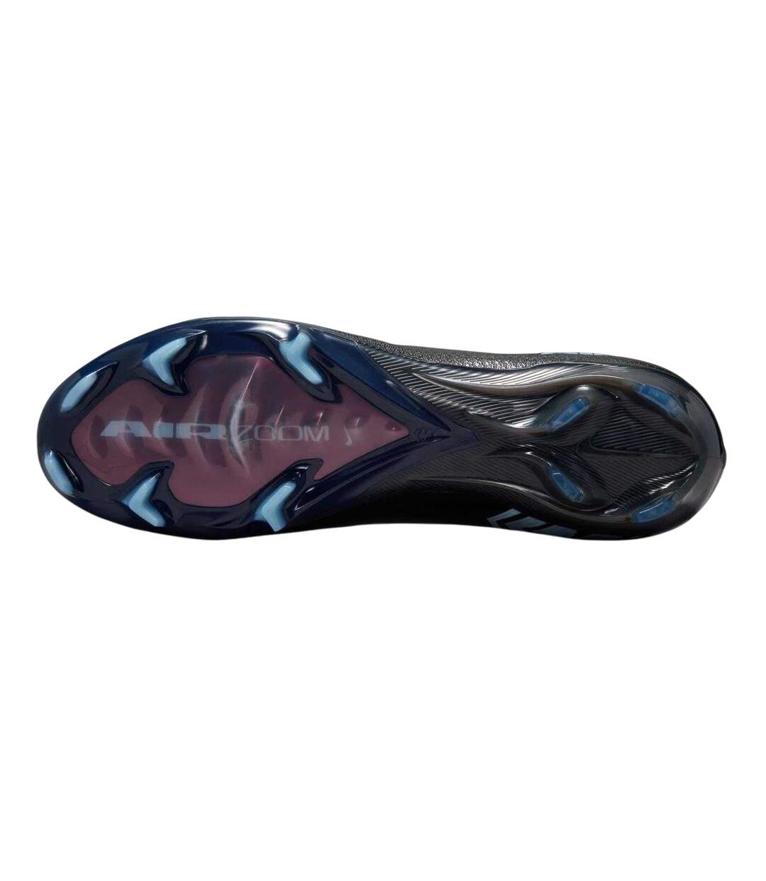 Unisex Adult Elite Firm Ground Football Boots Black Blue Nike-4