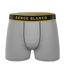 Lot de 3 boxers homme uni modèle Davis Serge Blanco-4