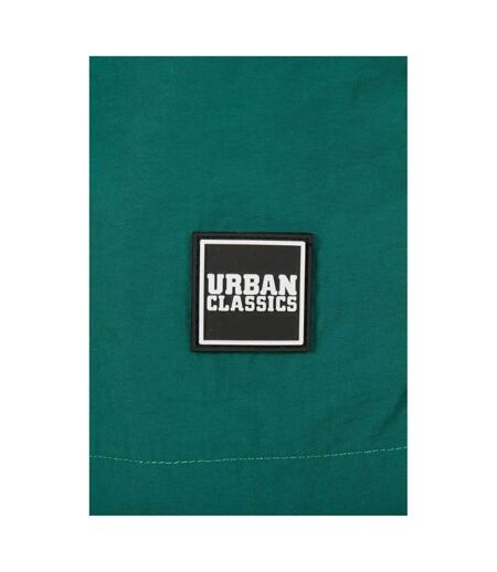Mens Block Swim Shorts Green Urban Classics