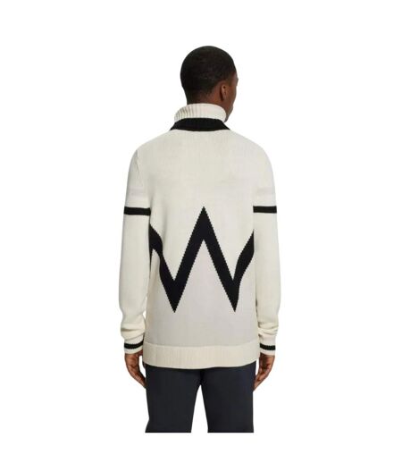 Sweat Ski Motif/style Géométrique Homme Beige Clair Boss