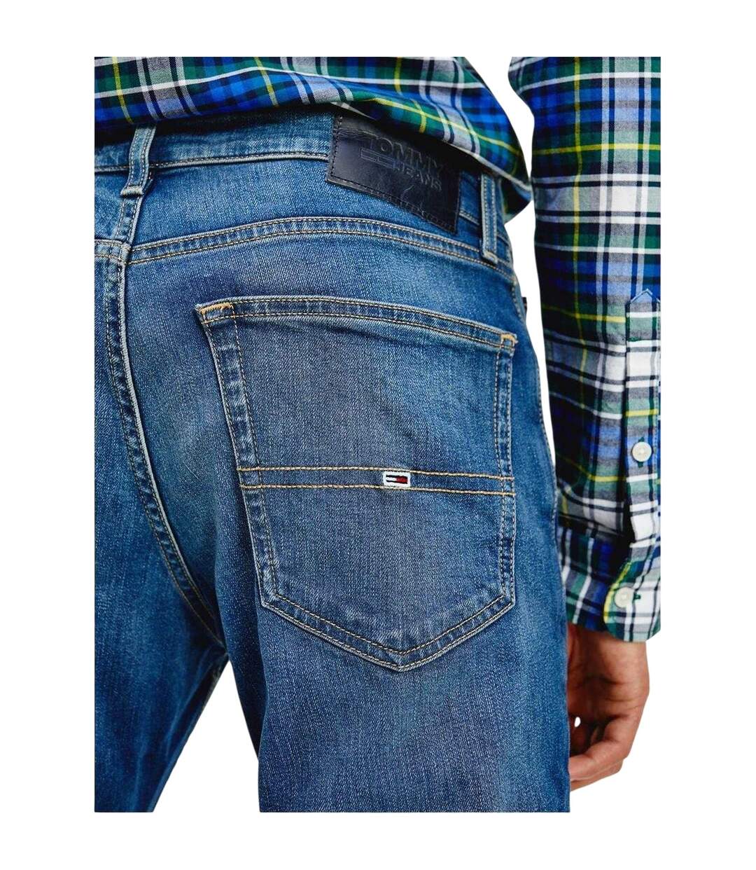 Mens Scanton Slim Jeans Light Wash Tommy Jeans-4