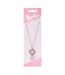 Barbie Heart Necklace (Silver/Pink) (One Size) - UTTA11605