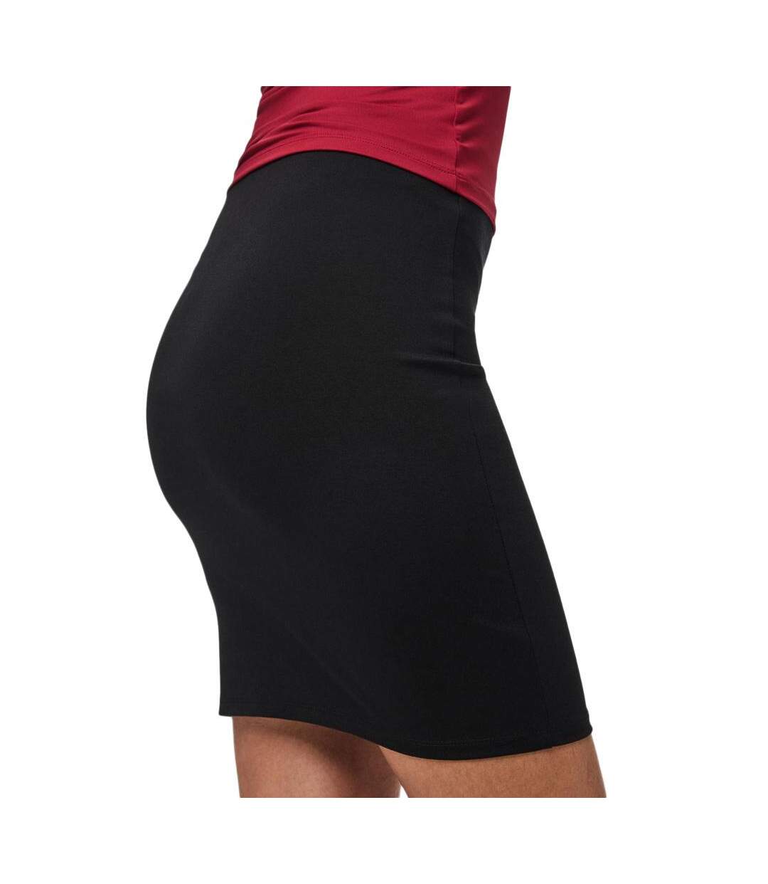 Jupe noire femme pieces naya-2