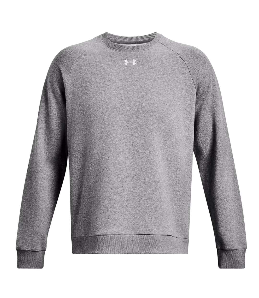 Sweat rival adulte gris / blanc Under Armour