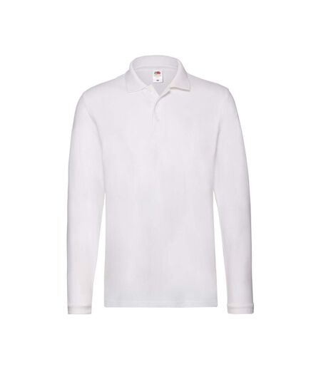 Polo homme blanc Fruit of the Loom