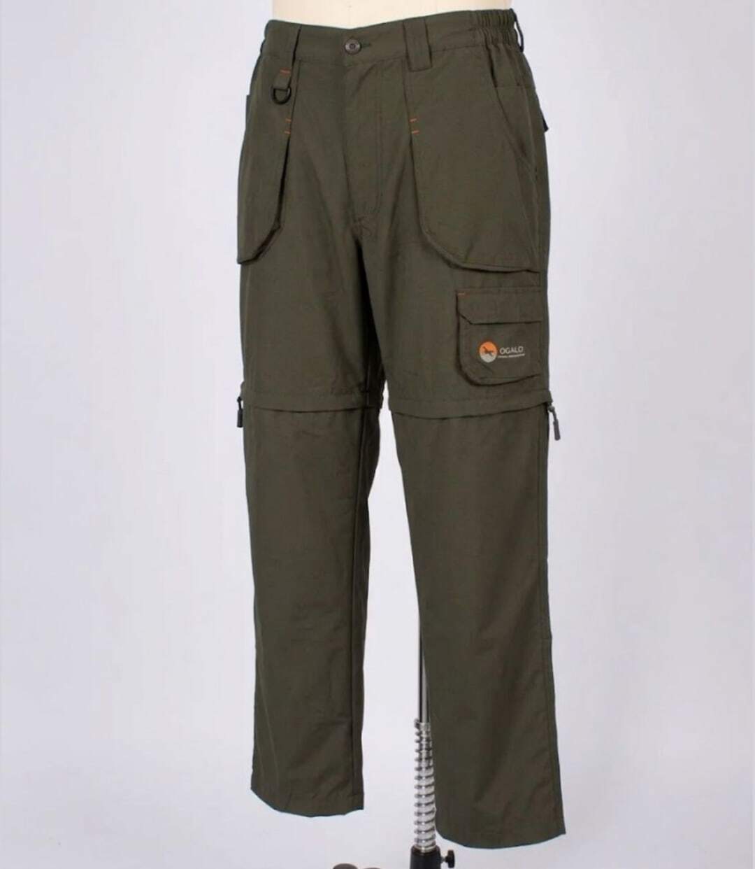 OGALO SE9011 — Pantalon de randonnée taupe : le 2-en-1 modulable-3