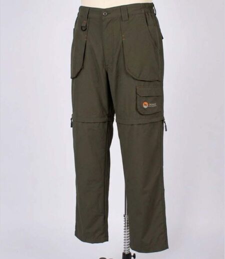 OGALO SE9011 — Pantalon de randonnée taupe : le 2-en-1 modulable