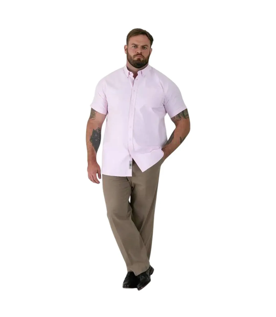 Chemise James Homme Rose Duke-4