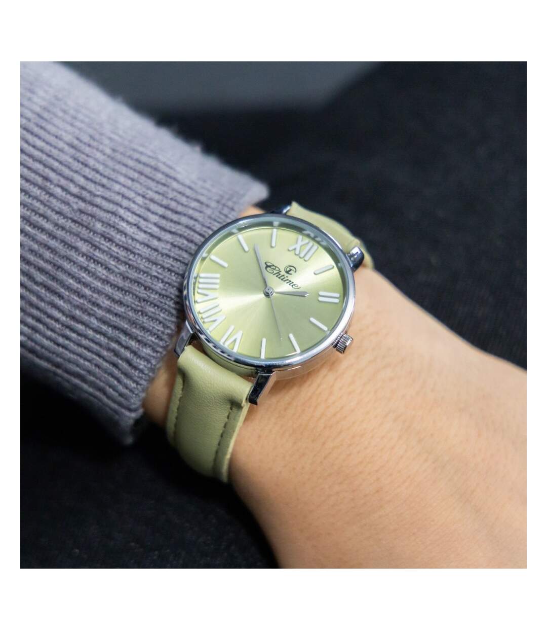 Belle Montre Femme Vert CHTIME