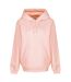 Womens/ladies hoodie rose pink Light And Shade