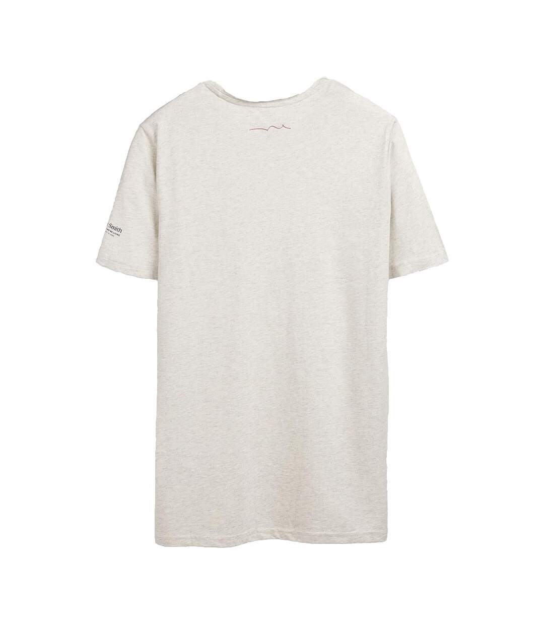 T-shirt beige homme teddy smith t-geo - l-2