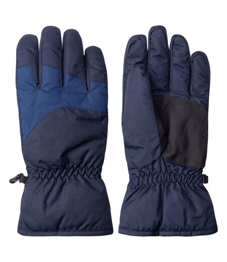 Mens Luva Ski Gloves Estate Blue Dark Navy Martes Essential