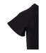 Womens/ladies Ribbed Skater Dress Black Urban Classics-3