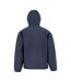 Mens Hooded 3 Layer Printable Soft Shell Jacket Navy Result Genuine Recycled-2