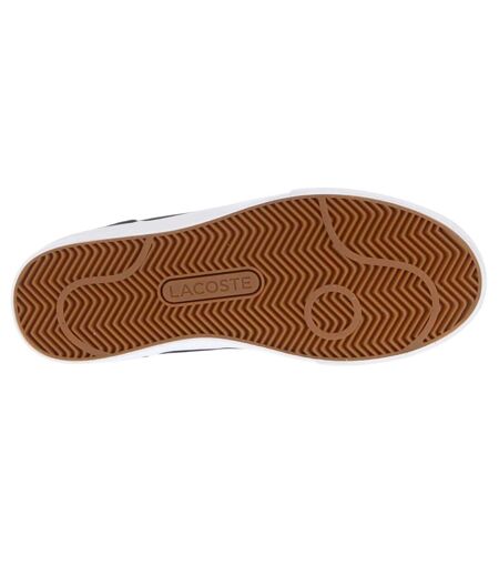 Baskets trackserve adulte noir / blanc Lacoste