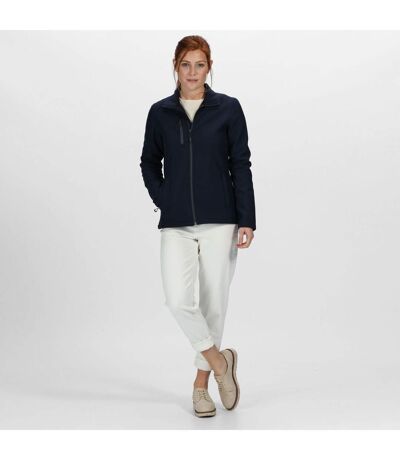 Womens/ladies Honestly Made Recycled Fleece Navy Regatta