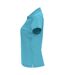 Polo Monzha Femme Turquoise Vif Roly-3