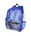 Sac À Dos Maillé Motif/style Uni Taille Unique Bleu Roi Floso-4