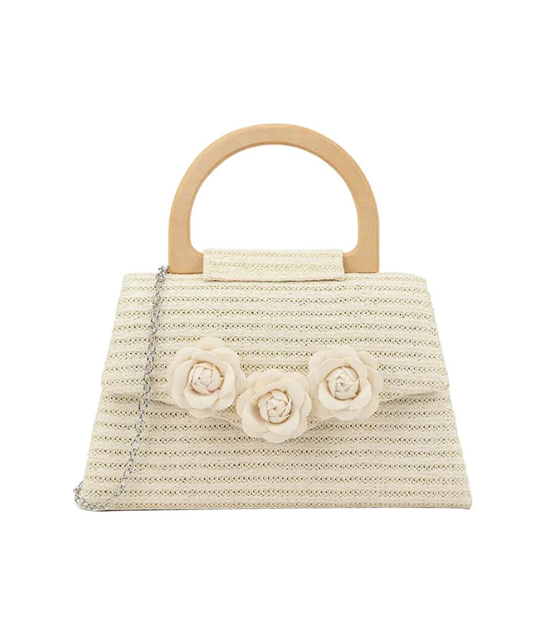 Sac à bandoulière ratana taille unique beige Where´s That From-1