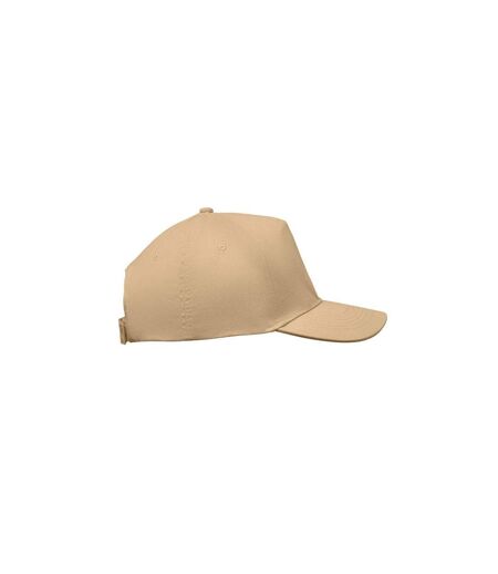Sunny 5 Panel Baseball Cap Ivory MidOcean