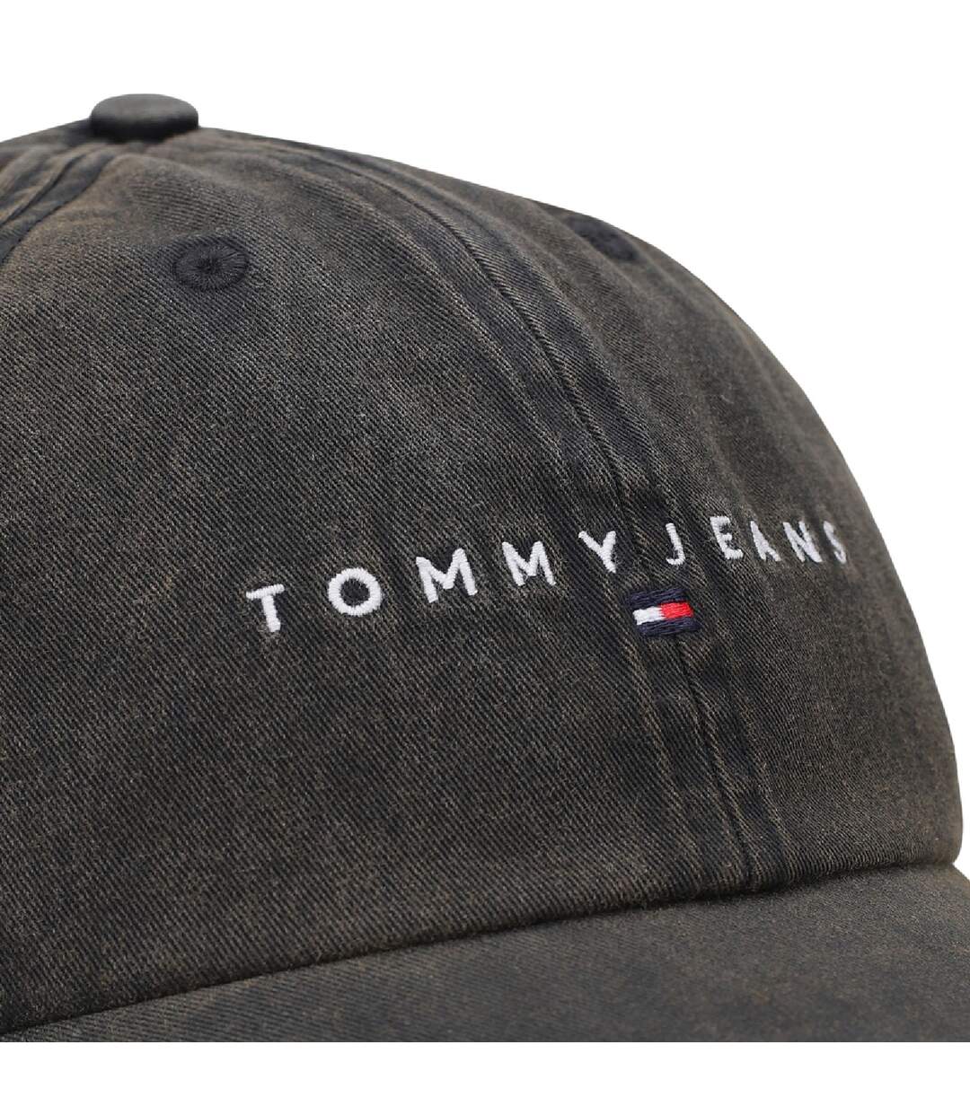 Casquette De Baseball Motif/style Logo Brodé Femme Noir Tommy Jeans-3