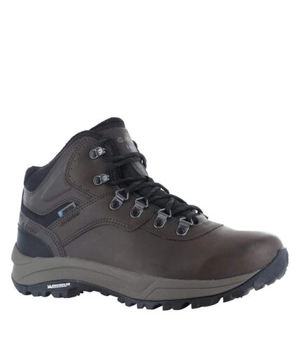 Hi-Tec Mens Altitude VI Leather Walking Boots (Dark Chocolate Brown) - UTFS9966