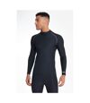 Rhino Mens Thermal Underwear Long Sleeve Base Layer Vest Top (Navy)