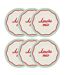 Lot de 6 Assiettes à Dessert Della Pasta 20cm Multicolore-2