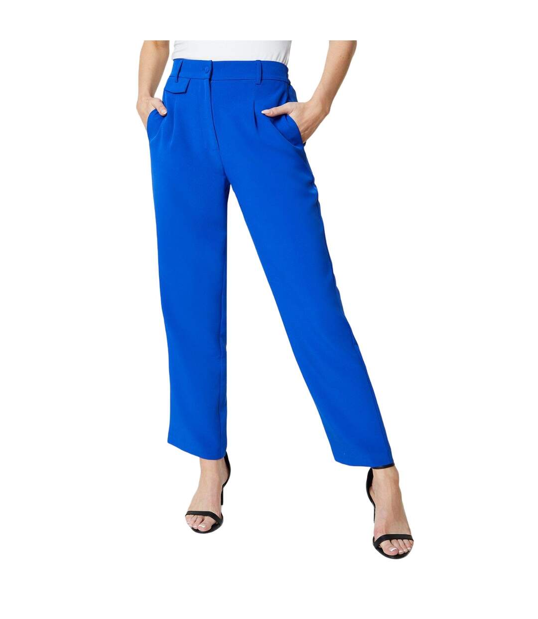 Pantalon femme cobalt Principles-1