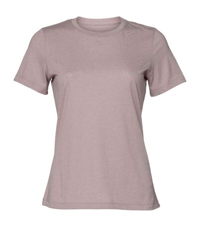 Bella + Canvas Womens/Ladies Heather Jersey Relaxed Fit T-Shirt (Pink Gravel) - UTBC5053