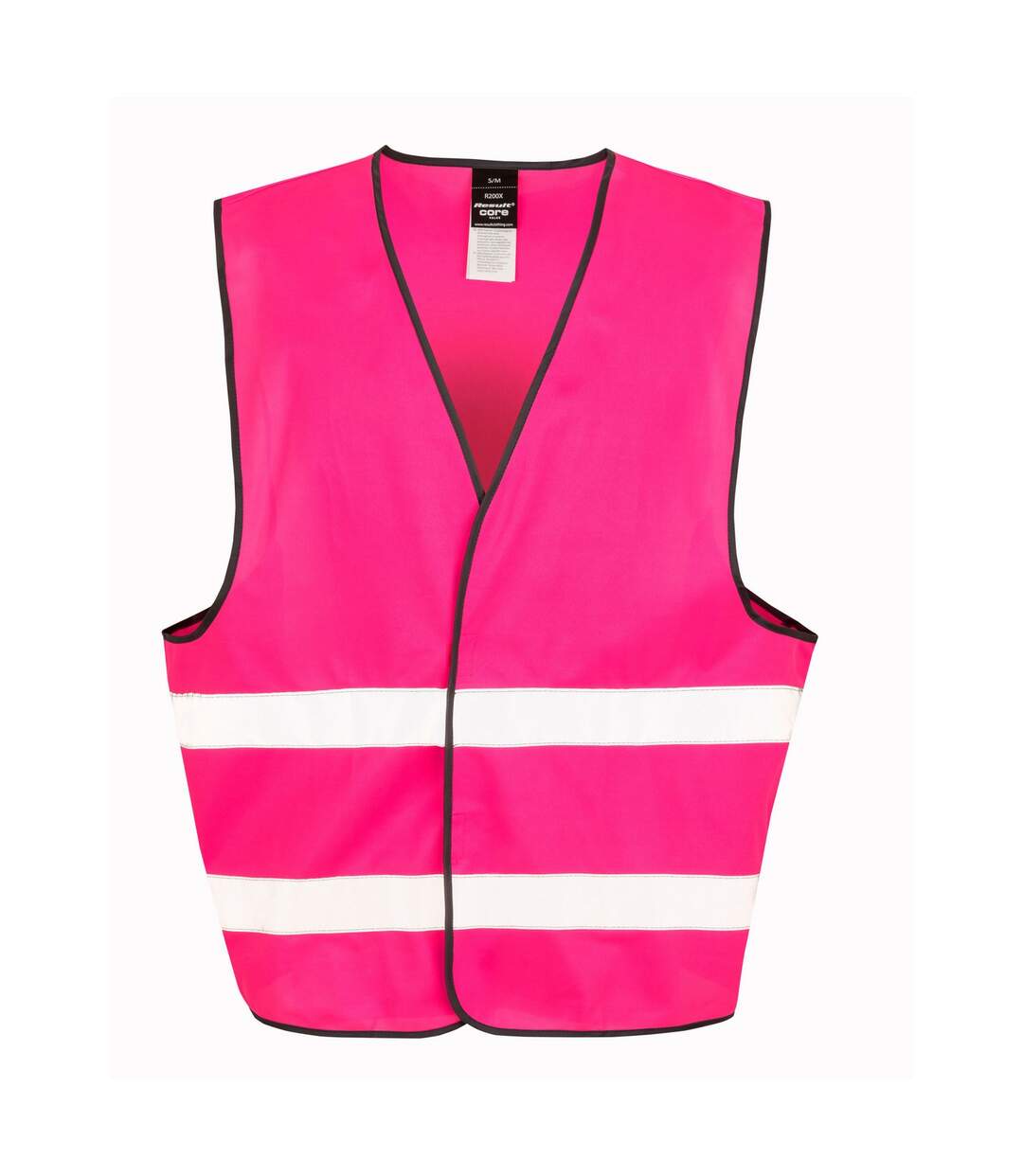 Gilet haute visibilité core enhanced adulte rose fluo SAFE-GUARD by Result-1