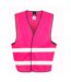 Gilet haute visibilité core enhanced adulte rose fluo SAFE-GUARD by Result-1