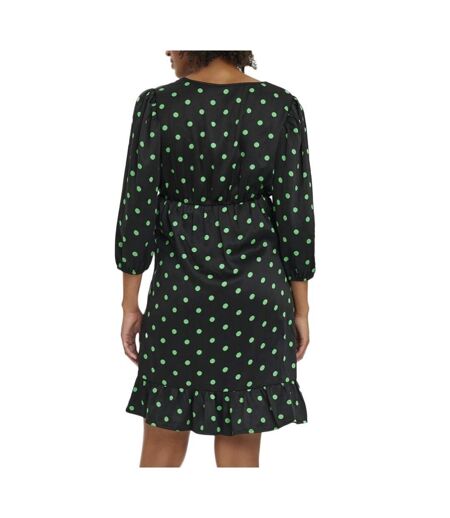 Robe noir/vert femme vero moda marternity messi