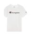 T-shirt Manches Courtes Femme Blanc Champion-2