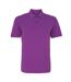 Asquith & Fox Mens Plain Short Sleeve Polo Shirt (Orchid) - UTRW3471