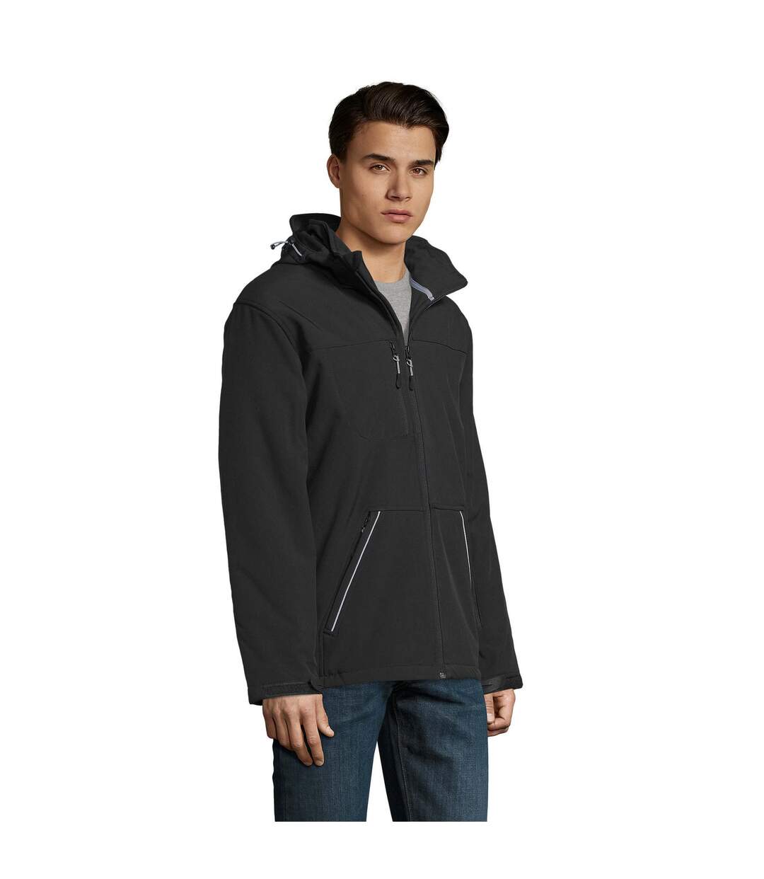 Doudoune Softshell Rock Homme Noir SOLS-3