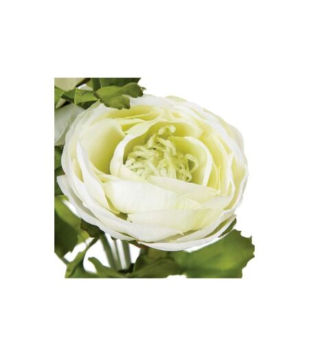 Fleur Artificielle Renoncule 60cm Blanc