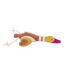 Quackers the duck suede dog toy one size multicoloured Benji & Flo-1