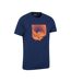 Mountain Warehouse Mens Sunrise Natural T-Shirt (Navy) - UTMW2493