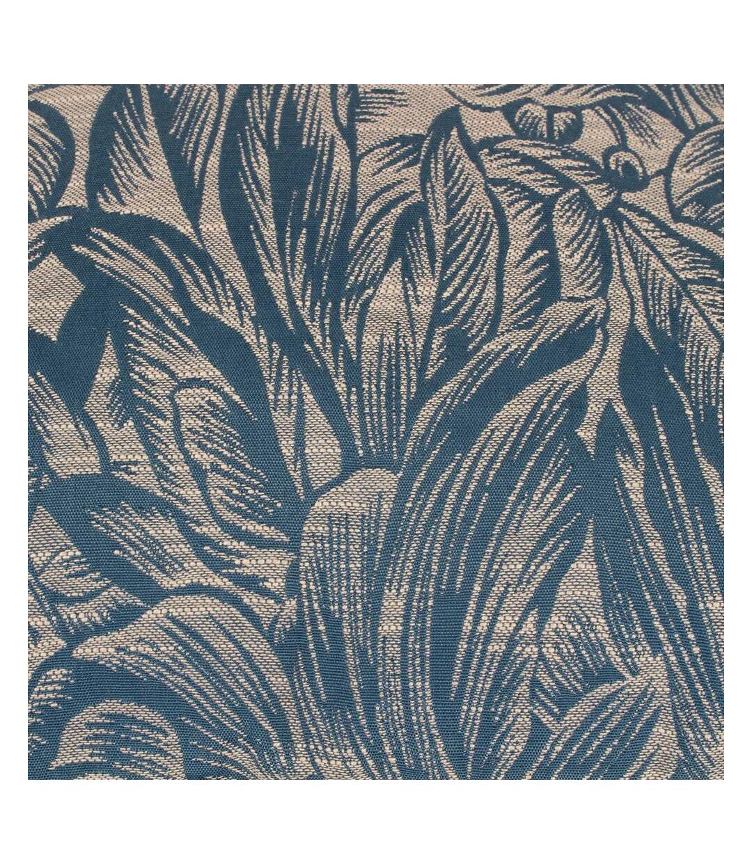 Nature grantley jacquard piped cushion cover 50cm x 50cm wedgewood Wylder