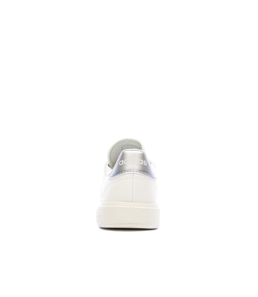 Baskets ecru femme adidas grand court base 2.0-3