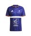Maillot Manches Courtes Handball Motif/style France Homme Bleu Vif Adidas-2