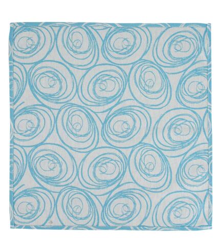 Lot de 3 serviettes table Jacquard SPIRALE