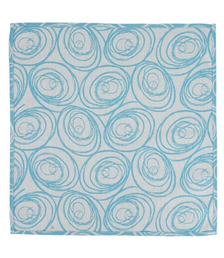 Lot de 3 serviettes table Jacquard SPIRALE