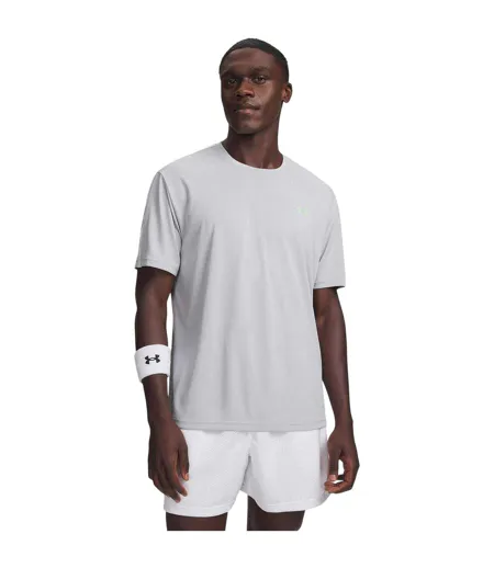 Mens Tech 2.0 Logo T-shirt Light Lime Green Under Armour