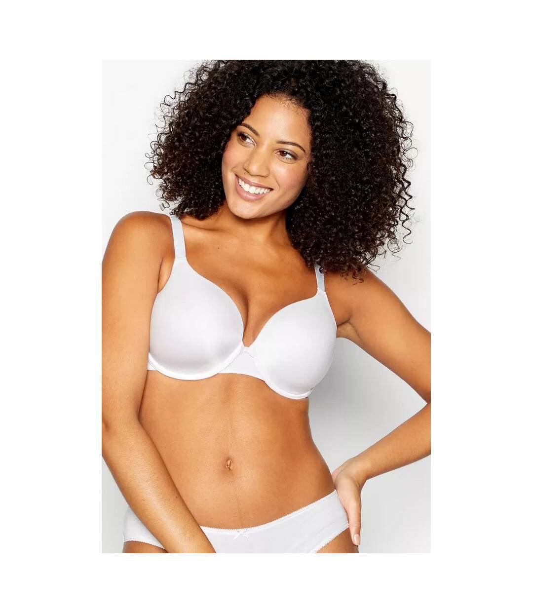 Soutien-gorge t-shirt femme blanc Gorgeous-3