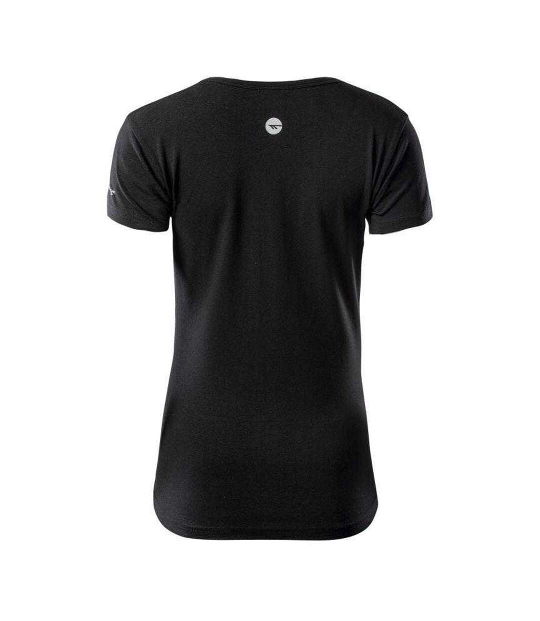 T-shirt Lady Puro Femme Noir Hi-Tec-2