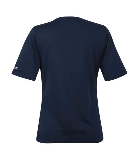 T-shirt fingal femme bleu marine Regatta