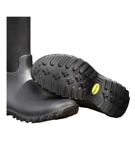 Keswick Womens/ladies Wellington Boots Black Brogini