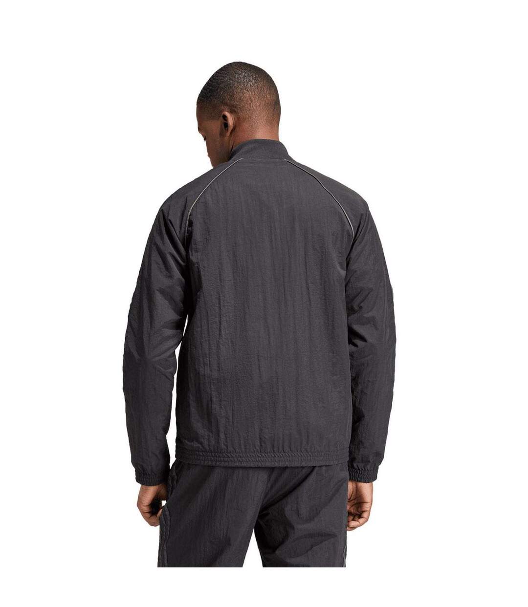 Mens Originals Superstar Track Jacket Black Adidas-2